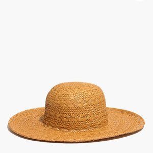 NWT Madewell Braided Straw Sun Hat